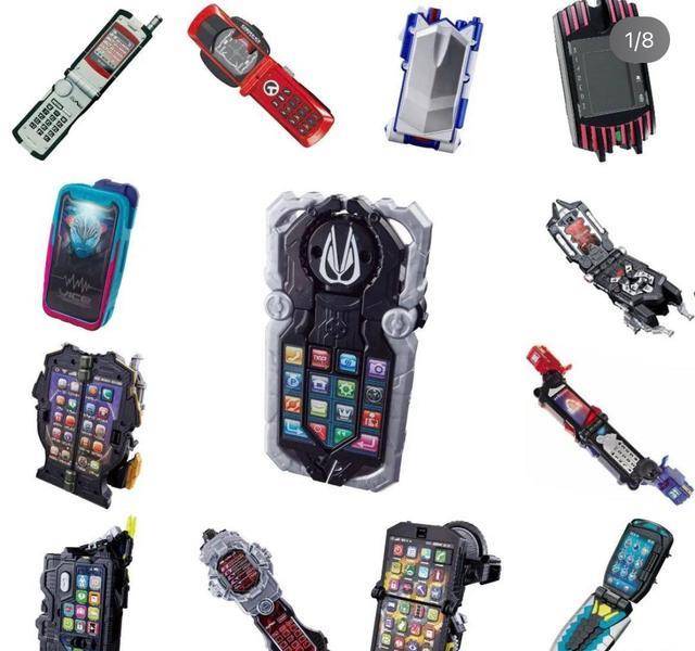 手机版怎么附魔金苹果武器:看遍历代假面骑士手机类外挂道具平成的老古董们还在用翻盖手机